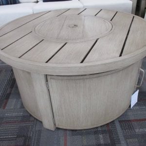 round firepit table