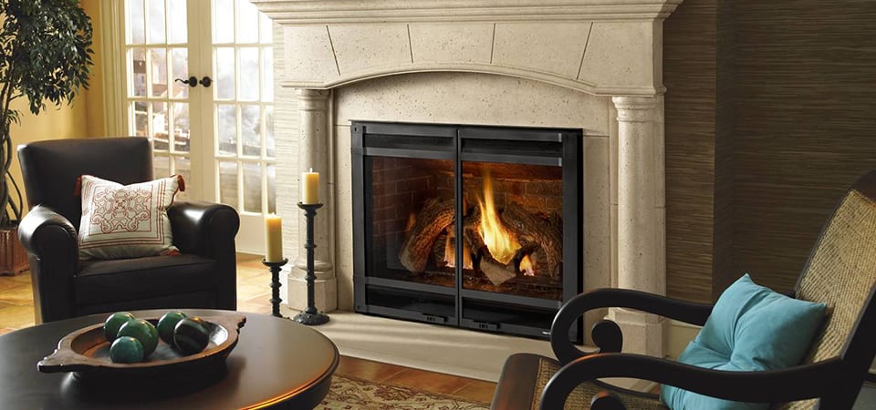 living room gas fireplace