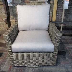 patio swivel gliding chair