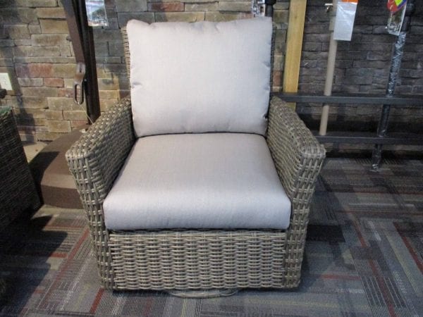 patio swivel gliding chair