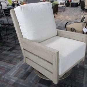 outdoor swivel rocking chair