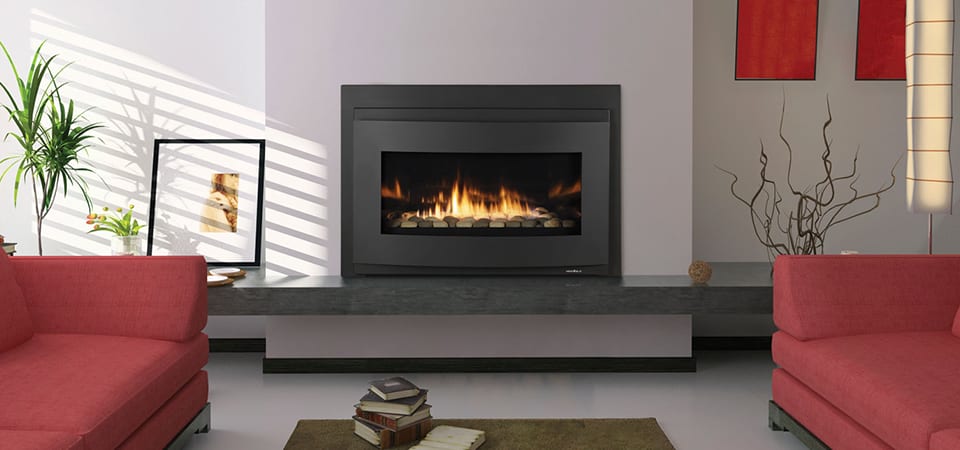 indoor gas fireplace