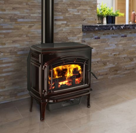 indoor wood fireplace