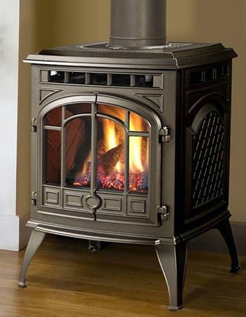 indoor gas fireplace