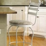 bar stool with backrest